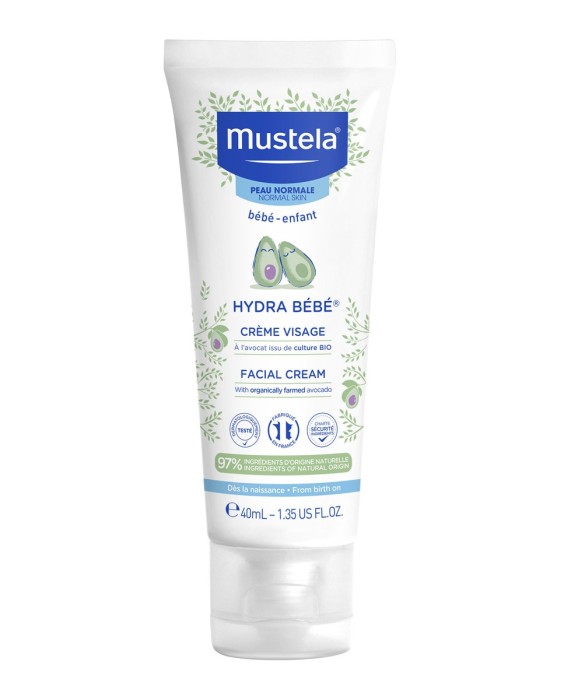 Crema hidratante cara Hydra bébé 40 ml Mustela