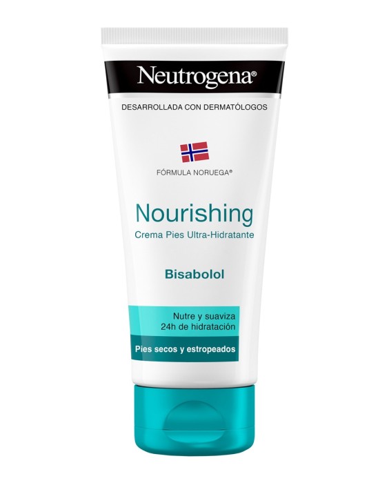 Crema de Pies Ultra Hidratante, Pies Secos y Estropeados, Talones Agrietados, 100 mlNeutrogena
