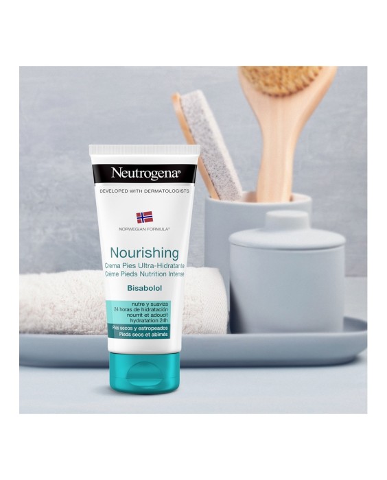 Crema de Pies Ultra Hidratante, Pies Secos y Estropeados, Talones Agrietados, 100 mlNeutrogena