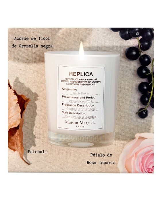 Vela aromática Replica On A Date 165 g Maison Margiela