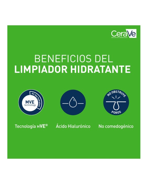 Gel Limpiador Hidratante 473 ml Cerave