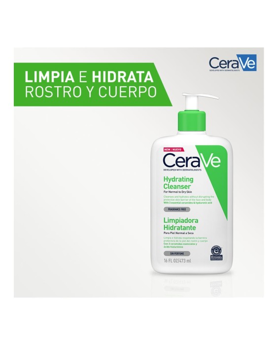 Gel Limpiador Hidratante 473 ml Cerave