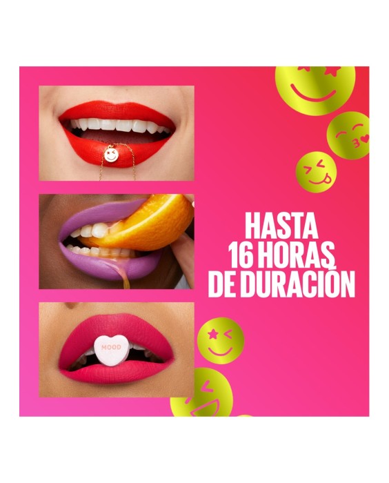 Barra de labios Superstay Matte Ink Moodmakers Maybelline