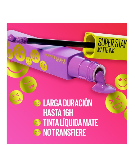 Barra de labios Superstay Matte Ink Moodmakers Maybelline