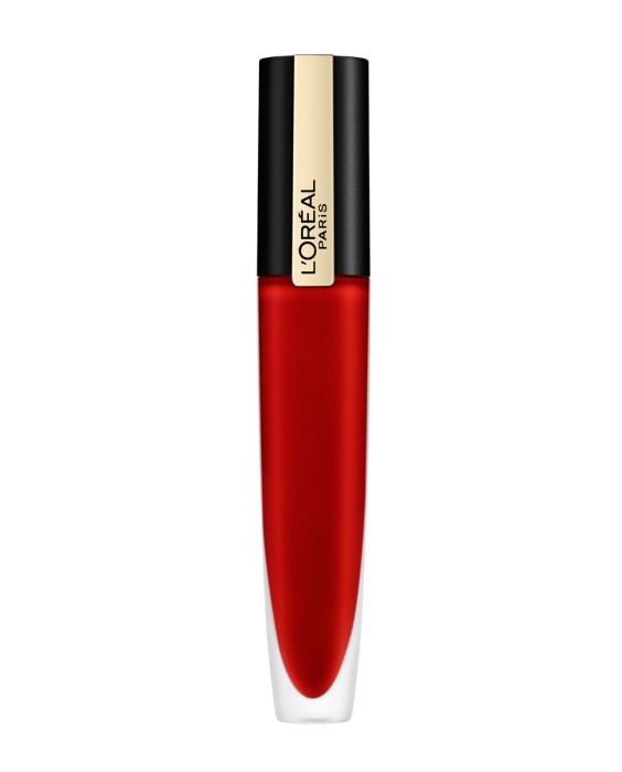 Barra de labios Rouge Signature Metálico permanente L'Oréal Paris