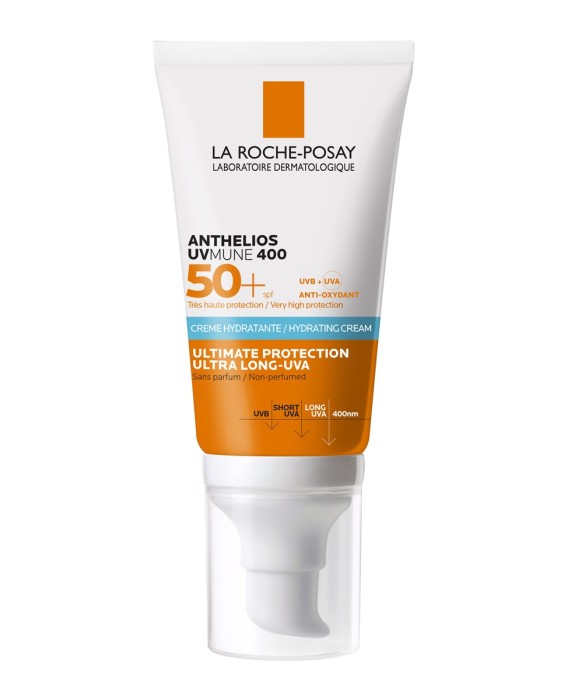 Protector solar Crema Hidratante SPF50+ Anthelios UV-MUNE 400 50 ml La Roche Posay
