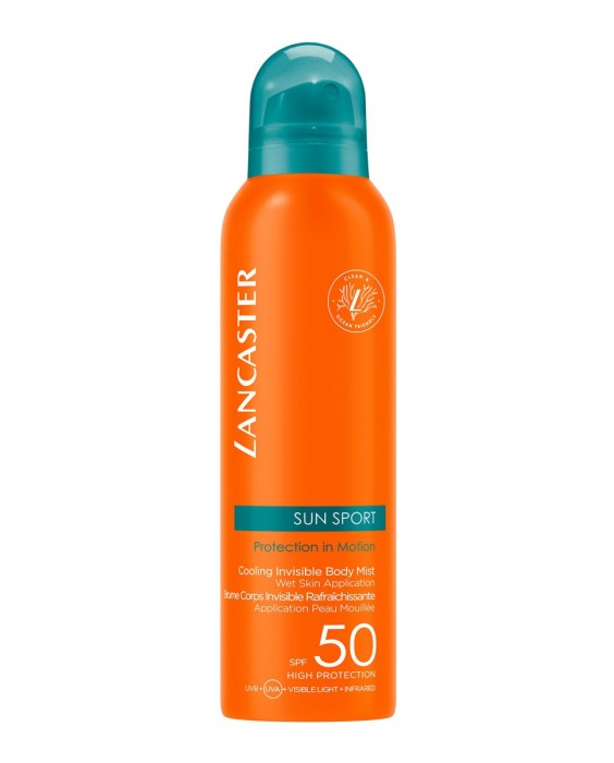 Lancaster Sun Sport Cooling Invisible Mist SPF50 200мл Солнцезащитный спрей 