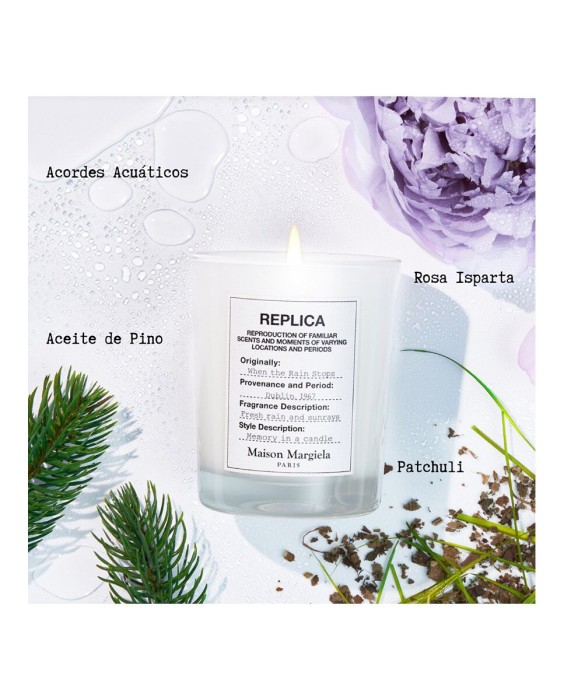 Vela perfumada Replica When The Rain Stops 65 g Maison Margiela