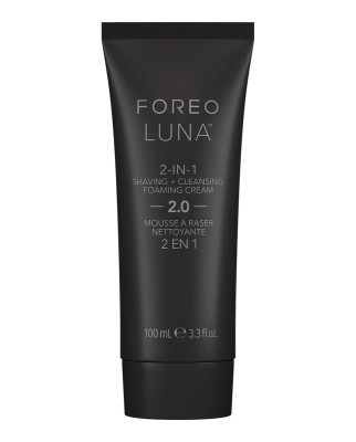 Espuma cremosa de limpieza + afeitado 2 en 1 LUNA™ FOREO