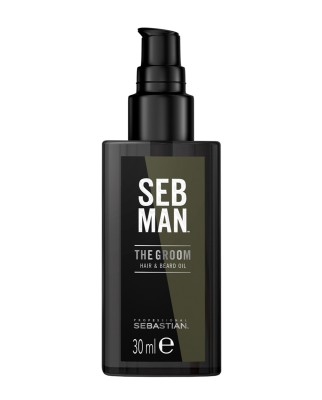 Aceite para barba Seb Man Hair &amp; Beard Oil The Groom 30 ml Sebastian Professional