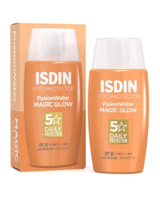 Fusion Water Magic Glow Spf 30 50 ml Isdin Солнцезащитный крем