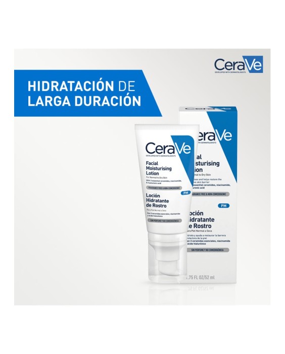 Loción Hidratante Rostro 52 ml Cerave
