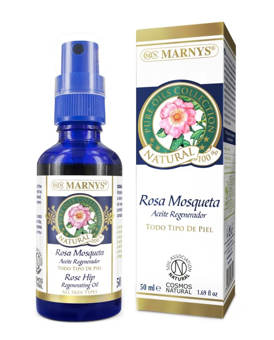 Aceite Regenerador de Rosa Mosqueta con Spray 50 ml Marnys