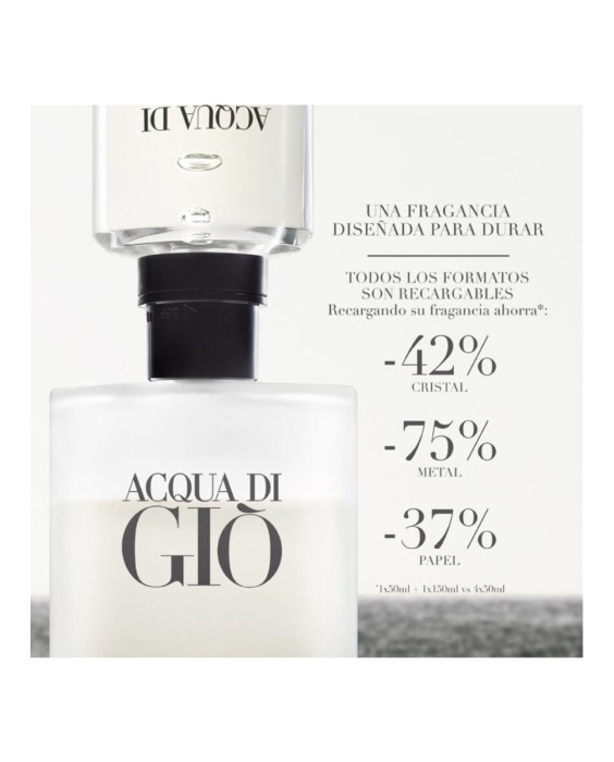 Recarga Eau de Toilette Acqua di Giò 150 ml Giorcio Armani