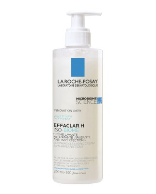 Crema Limpiadora Effaclar H Iso-Biome 390 ml La Roche Posay