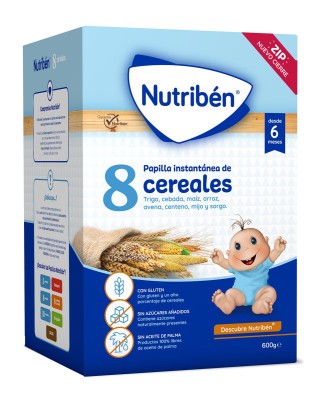 Papilla 8 Cereales Nutribén®
