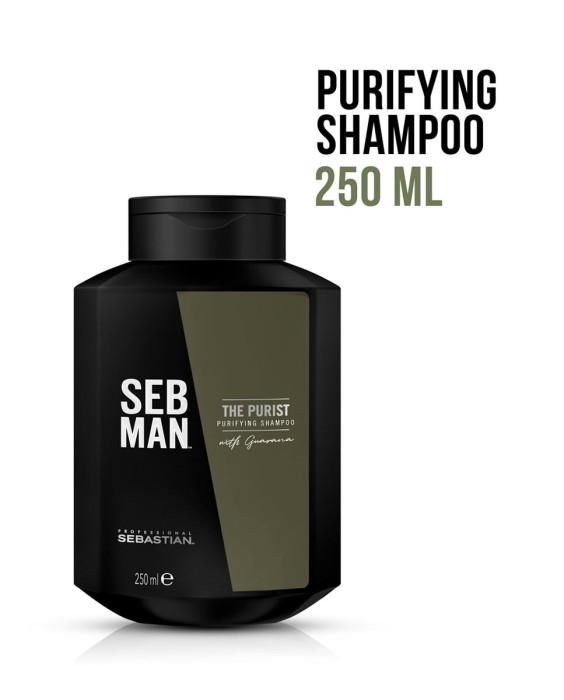 Champú Purificante Seb Man The Purist 250 ml Sebastian Professional