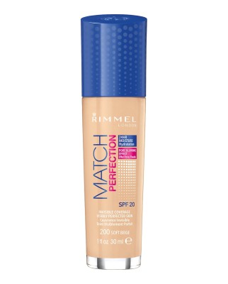 Base de maquillaje Match Perfection Rimmel