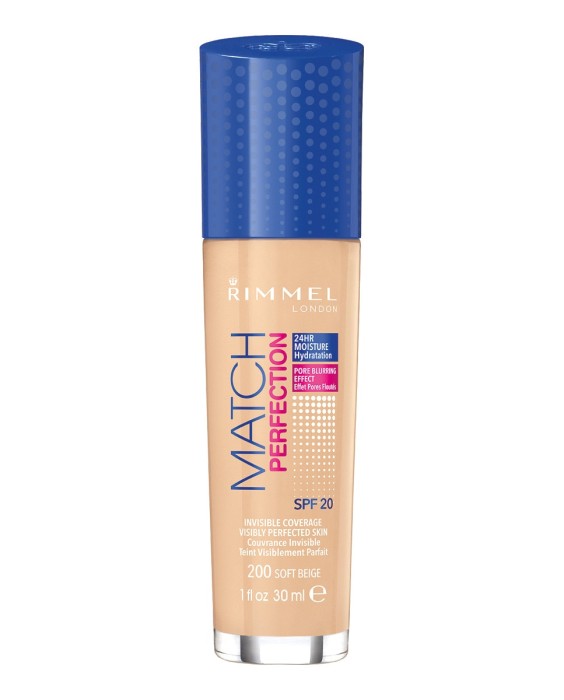 Base de maquillaje Match Perfection Rimmel