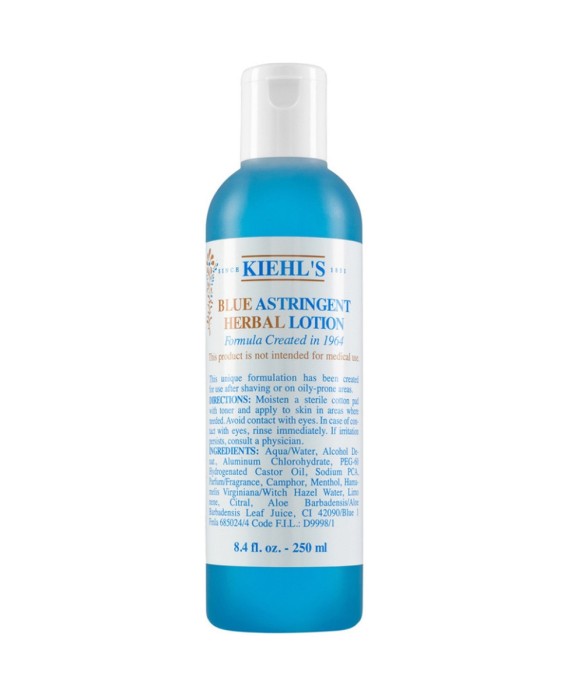 Kiehl's Blue Astringent Herbal Lotion 250мл Лосьон для лица