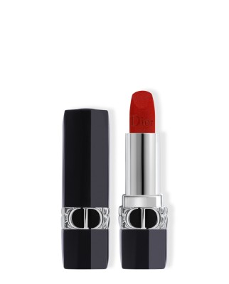 Barra de labios recargable color couture - 4 acabados: satinado, mate, metalizado y aterciopelado - tratamiento floral - confort y larga duración