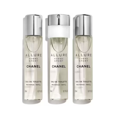 Chanel Allure Homme Sport 3x20мл туалетная вода, рефилл