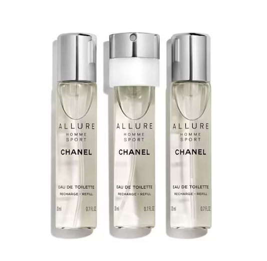 Chanel Allure Homme Sport 3x20мл туалетная вода, рефилл