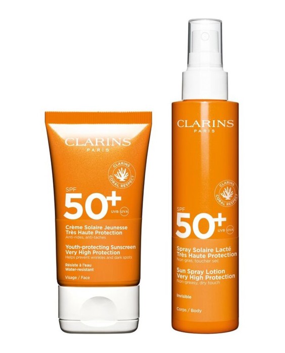 Clarins Sun Spray Lotion SPF50+ 150мл солнцезащитный спрей