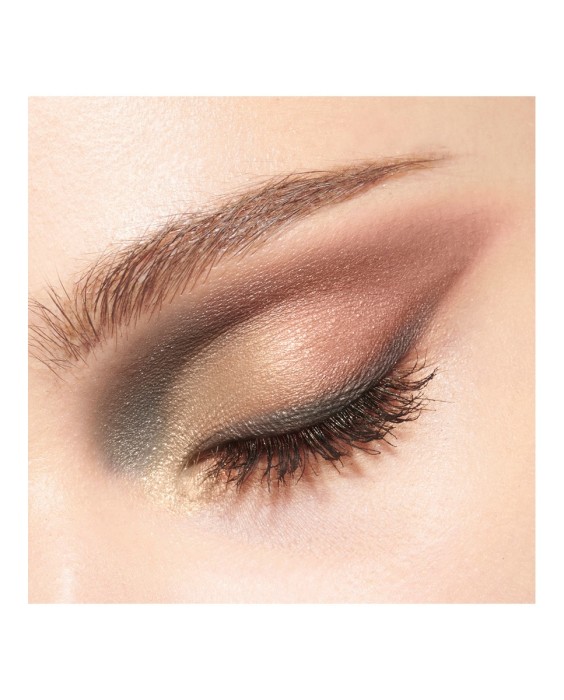 Paleta de sombras de ojos - colores intensos - polvo cremoso de larga duración