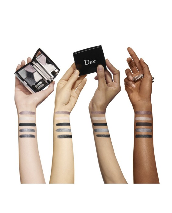 Paleta de sombras de ojos - colores intensos - polvo cremoso de larga duración