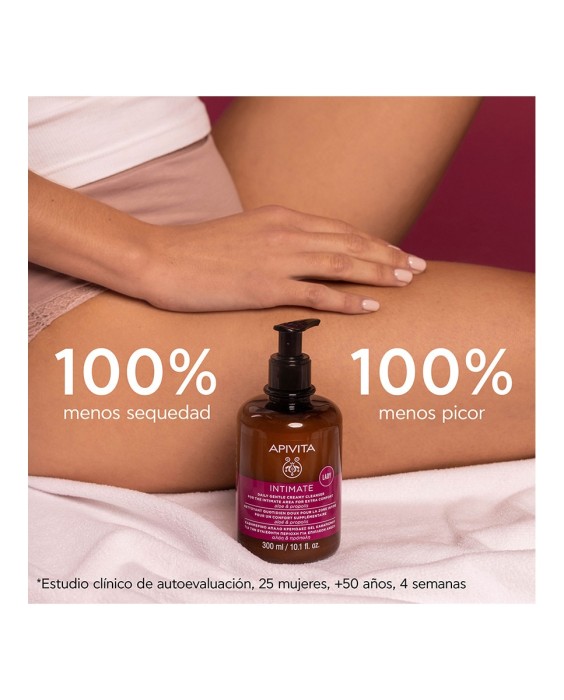 Gel Íntimo Limpiador Suave Plus Con Árbol de Té & Propóleo Intimate Apivita