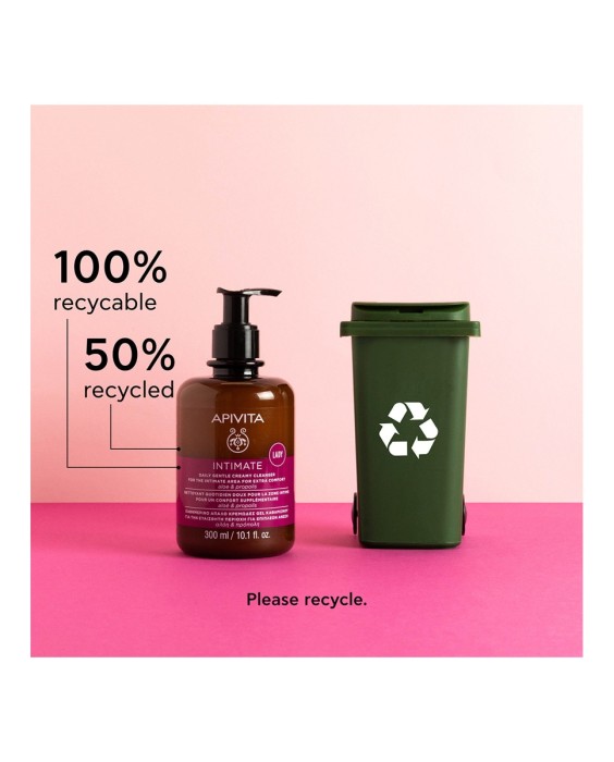 Gel Íntimo Limpiador Suave Plus Con Árbol de Té & Propóleo Intimate Apivita