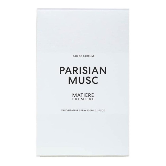 Eau de Parfum Parisian Musc 100ml Matiere Premiere (Isoleé)