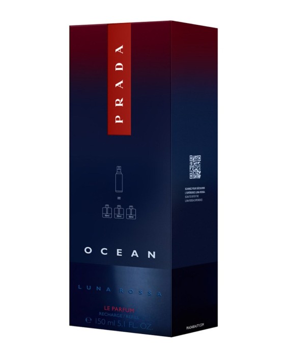 Prada Luna Rossa Ocean Le Parfum 150мл парфюмерная вода, рефилл