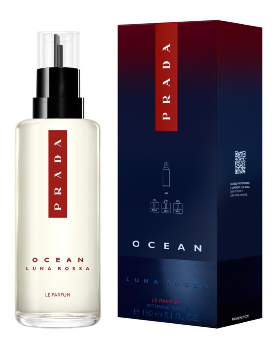 Prada Luna Rossa Ocean Le Parfum 150мл парфюмерная вода, рефилл