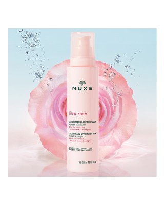 Nuxe Very Rose 200мл Кремовое молочко для снятия макияжа