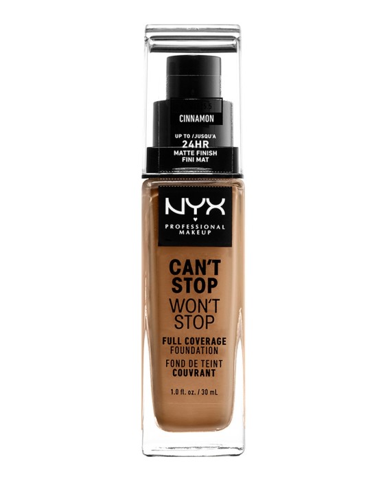 Base de maquillaje waterproof Can't Stop Won't Stop Full Coverage Foundation NYX Professional Makeup