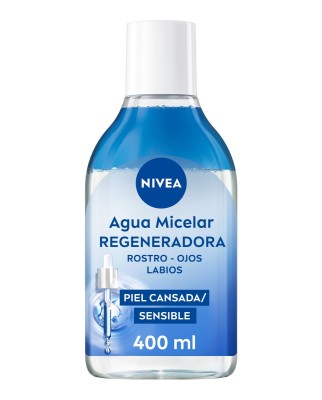 Agua Micelar Con Sérum Regeneradora 400 ml Nivea