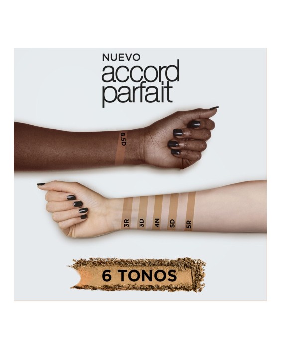 Base de maquillaje en polvo hidratante Accord Parfait L'Oréal Paris Accord Parfait