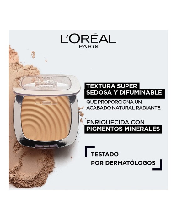 Base de maquillaje en polvo hidratante Accord Parfait L'Oréal Paris Accord Parfait