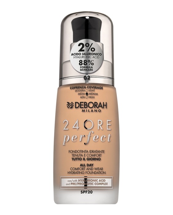 Base de maquillaje 24ore perfect SPF 20 Deborah Milano