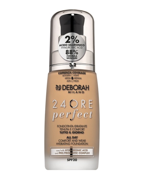 Base de maquillaje 24ore perfect SPF 20 Deborah Milano