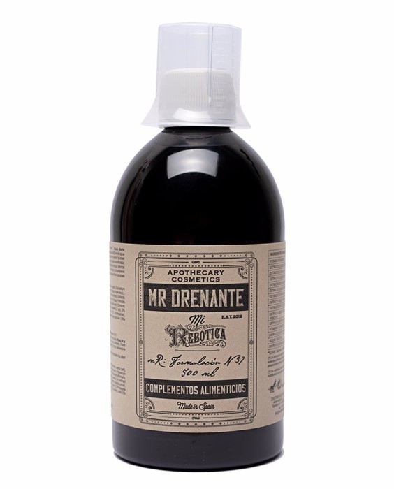 Anticelulítico Mr drenante mojito de fresa 500ml Mi Rebotica