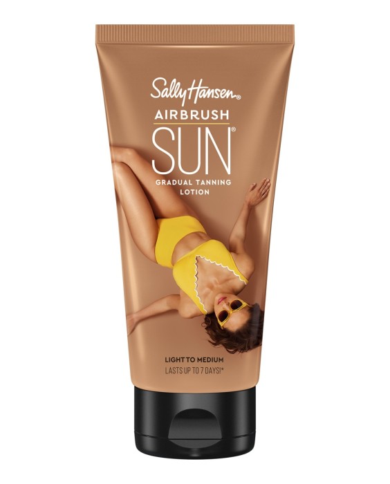 Loción Autobronceadora Airbrush Legs Sun Gradual Tanning Lotion 175 ml Sally Hansen