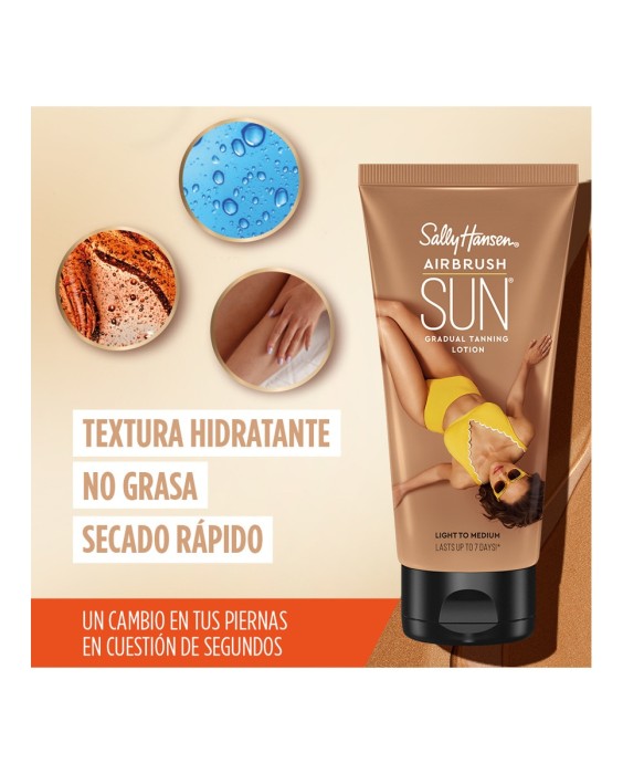 Sally Hansen Airbrush Sun Gradual Tanning Lotion 175мл автозагар