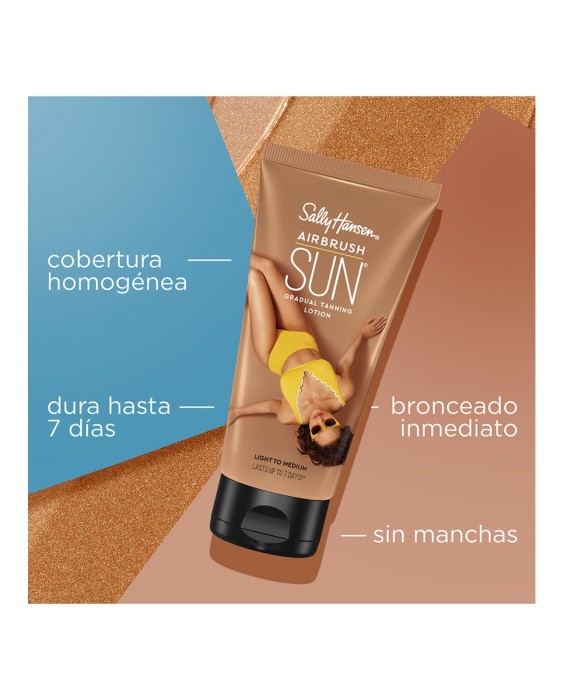 Sally Hansen Airbrush Sun Gradual Tanning Lotion 175мл автозагар
