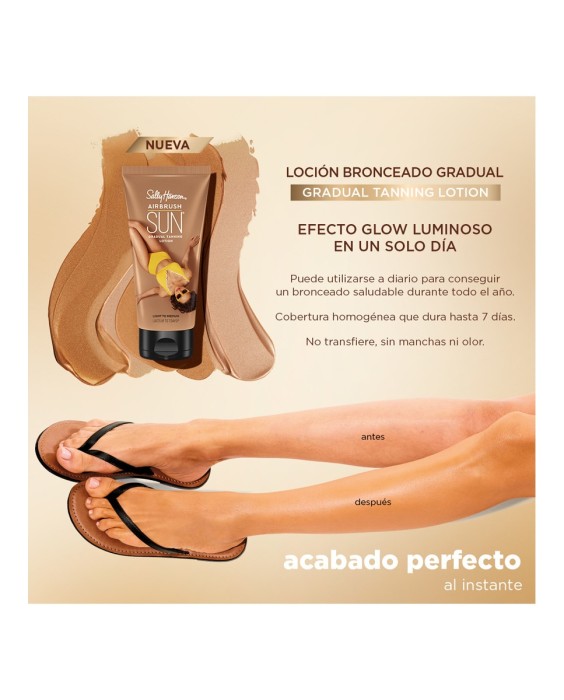 Sally Hansen Airbrush Sun Gradual Tanning Lotion 175мл автозагар