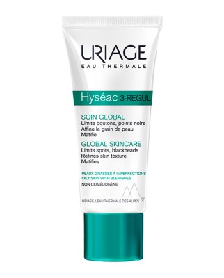 Crema Facial Cuidado Global Para Granos Hyseac 40 ml Uriage