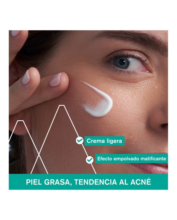Crema Facial Cuidado Global Para Granos Hyseac 40 ml Uriage