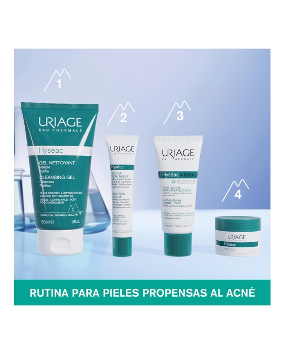 Crema Facial Cuidado Global Para Granos Hyseac 40 ml Uriage